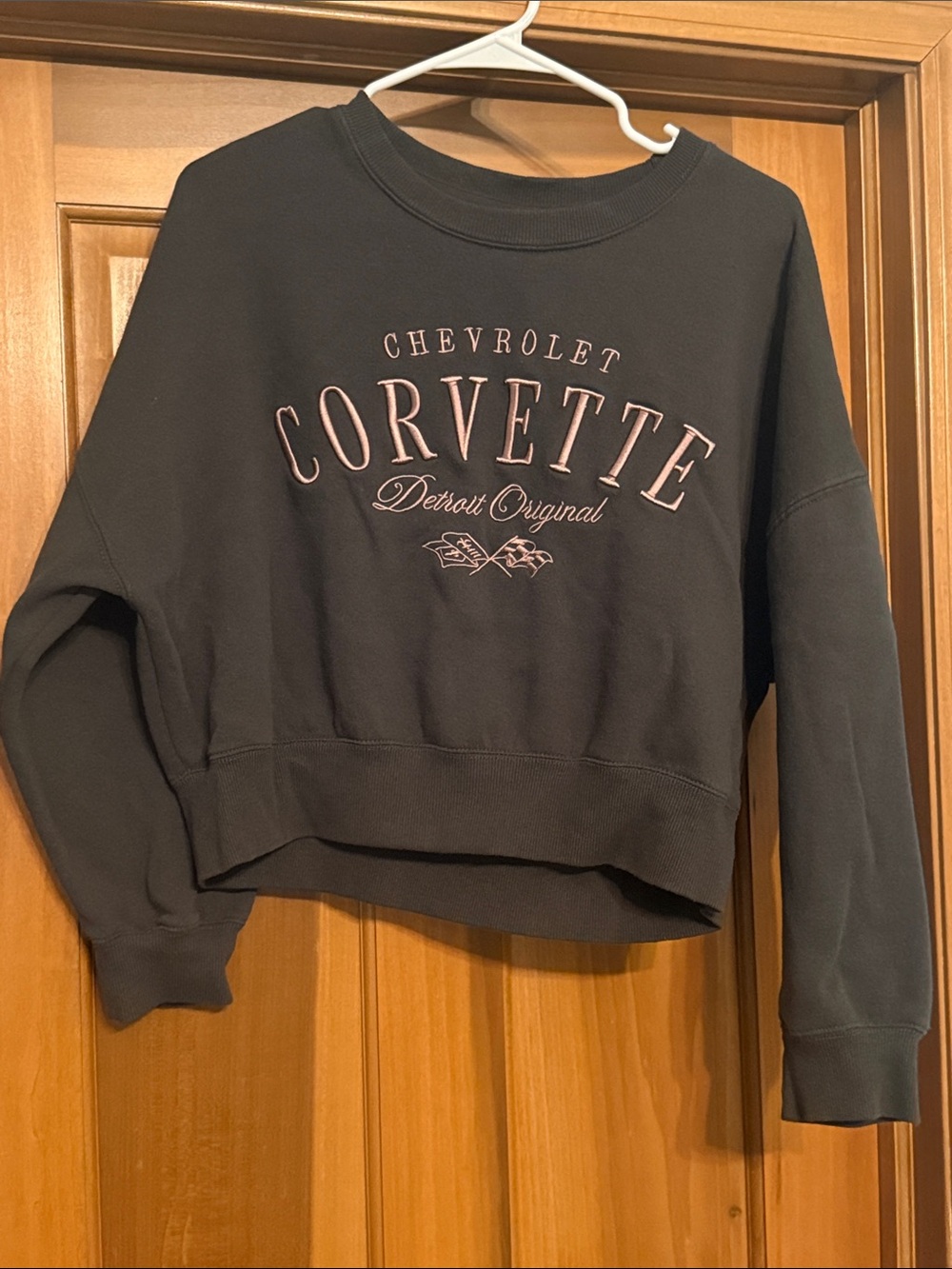 Chevrolet Corvette Cropped Sweatshirt